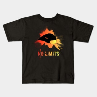 Fire helmet no limits Kids T-Shirt